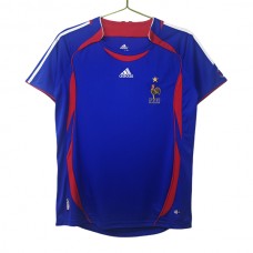 Frankrig Hjemmebanetrøje Retro 2006 Fodboldsæt