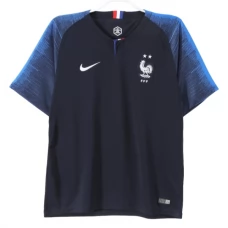 Frankrig Hjemmebanetrøje Retro 2018 Fodboldsæt