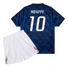 Frankrig Mbappé 10 VM Hjemmebanetrøje 2026 Børn