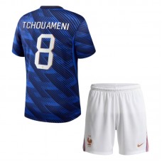 Frankrig Tchouameni 8 VM Hjemmebanetrøje 2026 Børn