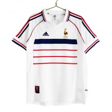 Frankrig Udebanetrøje Retro 1998 Fodboldsæt