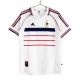 Frankrig Udebanetrøje Retro 1998 Fodboldsæt
