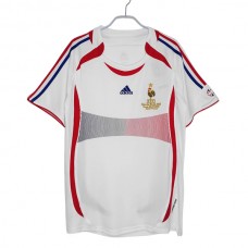 Frankrig Udebanetrøje Retro 2006 Fodboldsæt