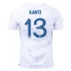 Frankrig VM Trøje 2022 N'Golo Kanté 13 Udebanetrøje