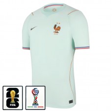 Frankrig VM Udebanetrøje 2026 med Patch