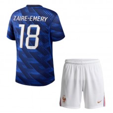 Frankrig Zaïre-Emery 18 VM Hjemmebanetrøje 2026 Børn
