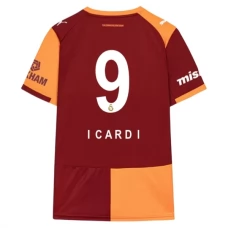 Galatasaray Icardi 9 Hjemmebanetrøje 2025-26 Fodboldsæt