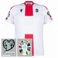 Georgien EM 2024 Hjemmebanetrøje Fodboldsæt Patch