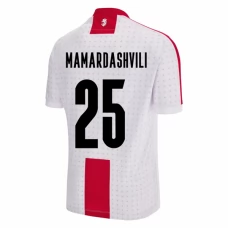 Georgien EM 2024 Mamardashvili 25 Hjemmebanetrøje Fodboldsæt