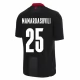 Georgien EM 2024 Mamardashvili 25 Udebanetrøje Fodboldsæt