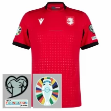 Georgien EM 2024 Tredjetrøje Fodboldsæt Patch