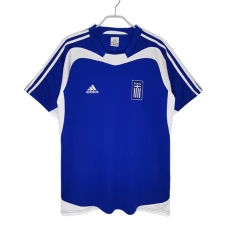 Grækenland Hjemmebanetrøje Retro 2004 Fodboldsæt