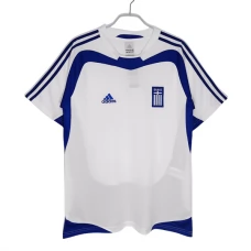 Grækenland Udebanetrøje Retro 2004 Fodboldsæt