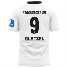 Hamburger SV Glatzel 9 Hjemmebanetrøje 2024-25 Fodboldsæt