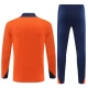 Holland Børn Træningssæt 2024-25 - 1-4 Zip Orange