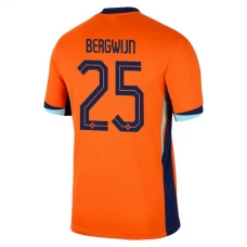 Holland EM 2024 Bergwijn 25 Hjemmebanetrøje Fodboldsæt