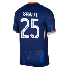 Holland EM 2024 Bergwijn 25 Udebanetrøje Fodboldsæt