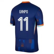 Holland EM 2024 Gakpo 11 Udebanetrøje Fodboldsæt