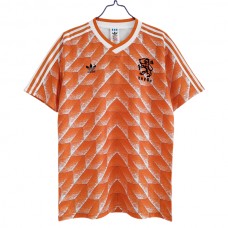 Holland Hjemmebanetrøje Retro 1988 Fodboldsæt