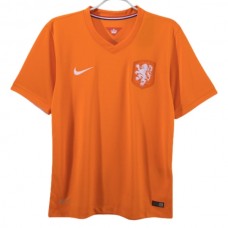 Holland Hjemmebanetrøje Retro 2014 Fodboldsæt