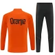 Holland Træningssæt Børn 2026-27 - 1-4 Zip Orange