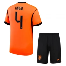 Holland Virgil 4 VM Hjemmebanetrøje 2026 Børn