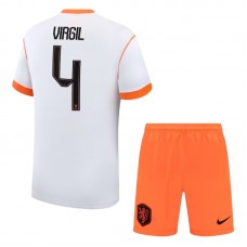 Holland Virgil 4 VM Udebanetrøje 2026 Børn
