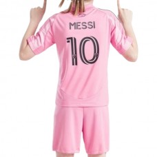 Inter Miami CF Børn Messi 10 Hjemmebanetrøje 2025-26 Fodboldsæt