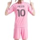 Inter Miami CF Børn Messi 10 Hjemmebanetrøje 2025-26 Fodboldsæt