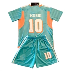 Inter Miami CF Børn Messi 10 Tredjetrøje 2024-25 Fodboldsæt