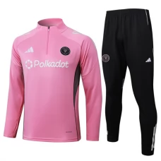 Inter Miami CF Børn Træningssæt 2025-26 - 1-4 Zip Pink