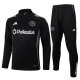 Inter Miami CF Børn Træningssæt 2025-26 - 1-4 Zip Sort