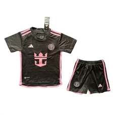Inter Miami CF Børn Udebanetrøje 2024-25 Fodboldsæt