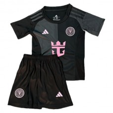 Inter Miami CF Børn Udebanetrøje 2025-26 Fodboldsæt