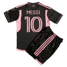 Inter Miami CF Fodboldsæt Børn 2023-24 Lionel Messi 10 Udebanetrøje