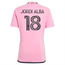 Inter Miami CF Jordi Alba 18 Hjemmebanetrøje 2024-25 Fodboldsæt