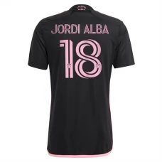 Inter Miami CF Jordi Alba 18 Udebanetrøje 2024-25 Fodboldsæt