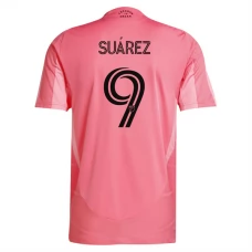 Inter Miami CF Suárez 9 Hjemmebanetrøje 2025-26 Fodboldsæt