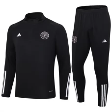 Inter Miami CF Træningssæt 2023-24 - 1-4 Zip Sort
