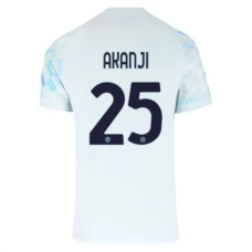 Inter Milan Akanji 25 Udebanetrøje 2025-26 Fodboldsæt