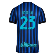 Inter Milan Barella 23 Hjemmebanetrøje 2025-26 Fodboldsæt