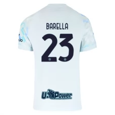 Inter Milan Barella 23 Udebanetrøje 2025-26 Fodboldsæt