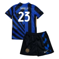 Inter Milan Børn Barella 23 Hjemmebanetrøje 2024-25 Fodboldsæt