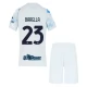 Inter Milan Børn Barella 23 Udebanetrøje 2025-26 Fodboldsæt