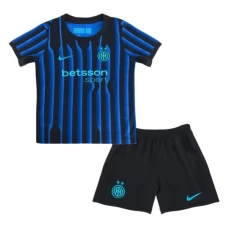 Inter Milan Børn Hjemmebanetrøje 2025-26 Fodboldsæt