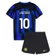 Inter Milan Børn Lautaro 10 Hjemmebanetrøje 2023-24 Fodboldsæt