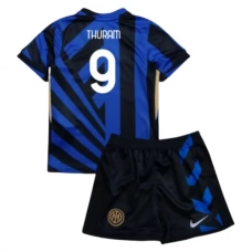 Inter Milan Børn Thuram 9 Hjemmebanetrøje 2024-25 Fodboldsæt