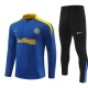 Inter Milan Børn Træningssæt 2024-25 - 1-4 Zip Blå