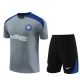 Inter Milan Børn Træningstrøje Sæt 2024-25 - Shorts Grå