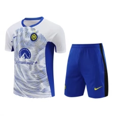Inter Milan Børn Træningstrøje Sæt 2024-25 - Shorts Hvid